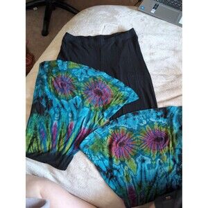Tuscan tango tye dye bell bottom pants
